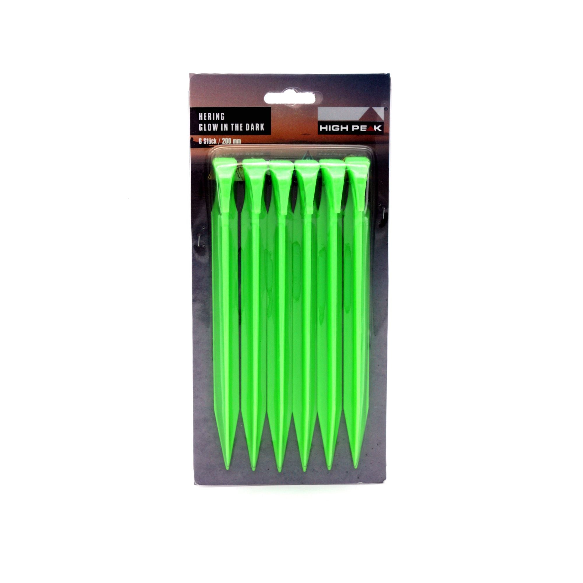 High Peak Glow in the dark ABS Peg