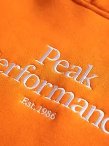 Pánská Mikina Peak Performance Original Hood - Oranžová (Velikost S)