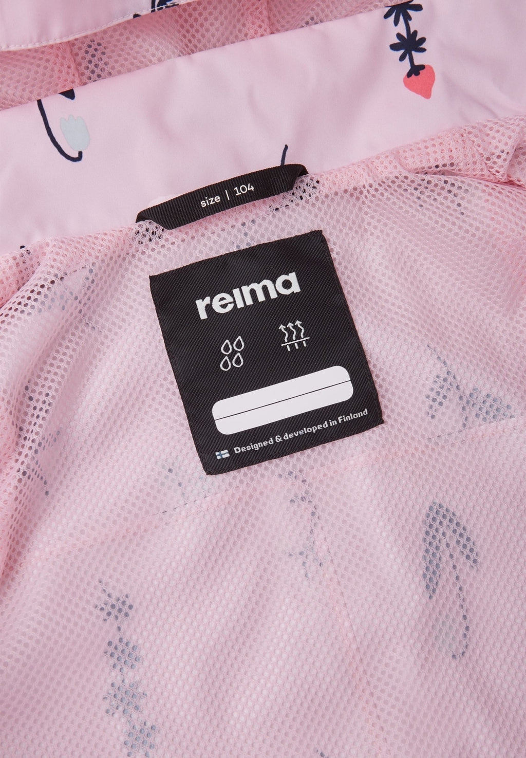 Dětská bunda Reima Lammala - Pale Rose (Velikost 92)
