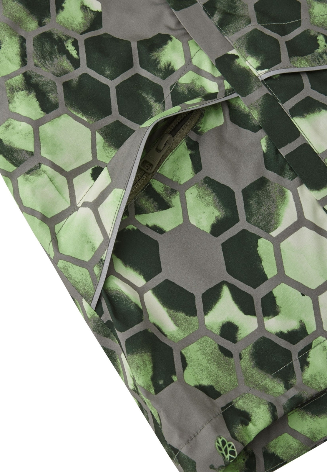 Dětská bunda Reima Lappohja- Greyish Green (Velikost 98)