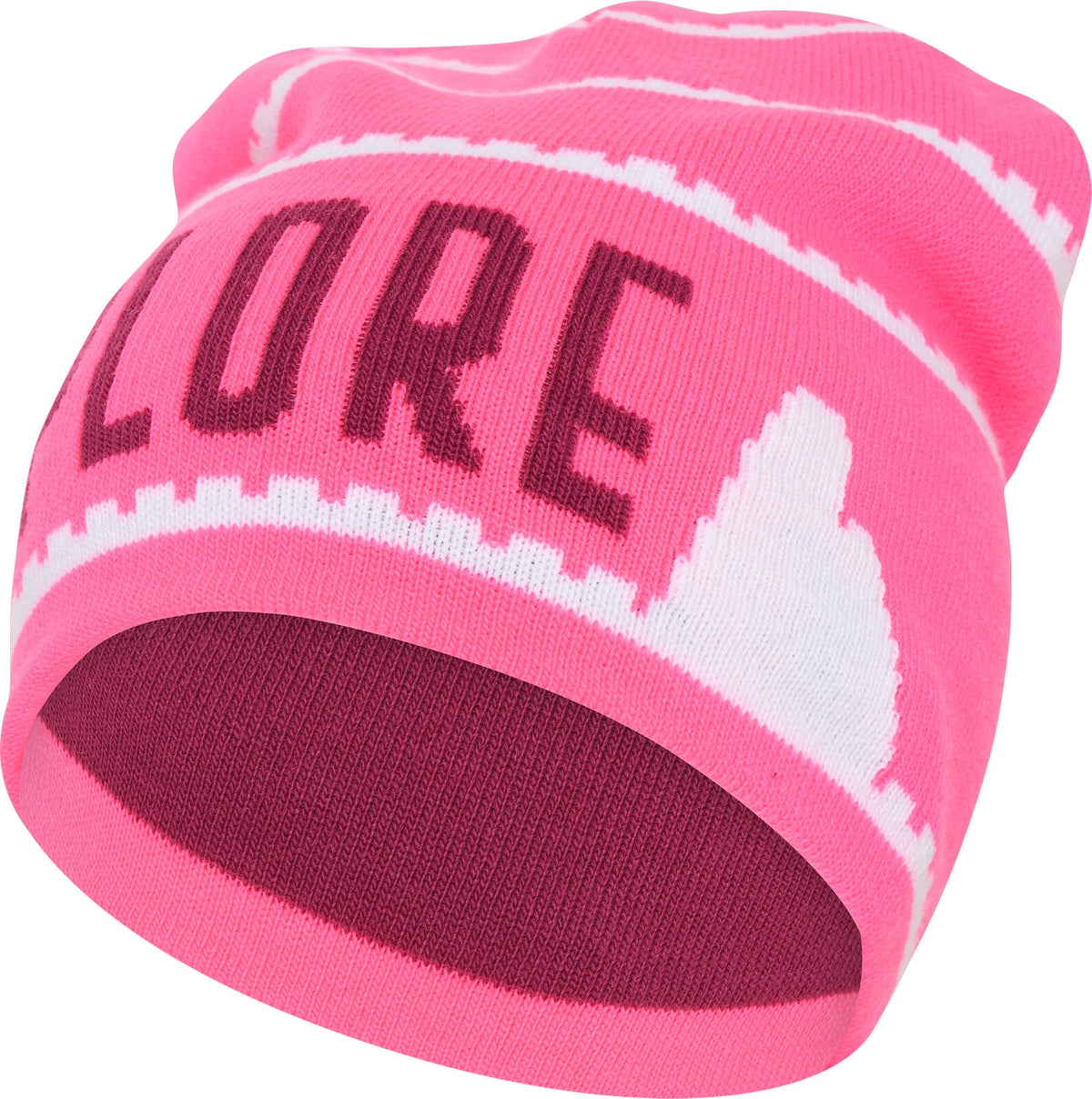 Dětská oboustranná čepice LEGO Wear AORAI 701 - HAT (REVERSIBLE) - Neon pink