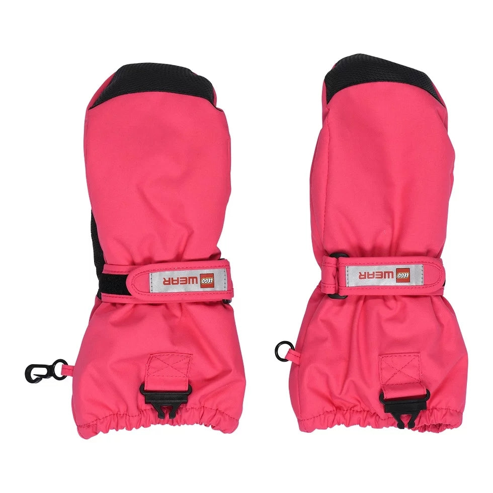 Dětské rukavice LEGO Wear ARIPO 703 - MITTENS W/MEM. - Pink