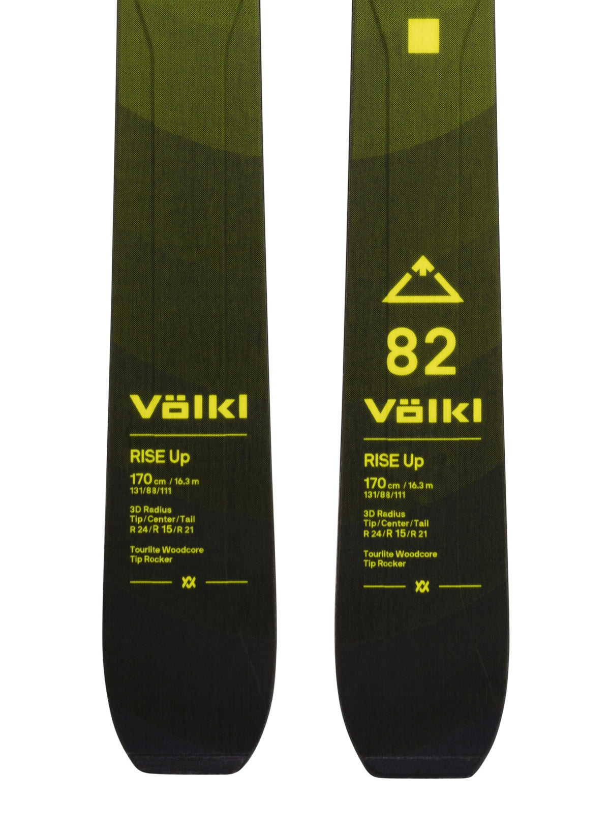 Skialpové lyže Völkl Rise Up 82 s pásy Rise Up 82 Skin (Velikost 177)