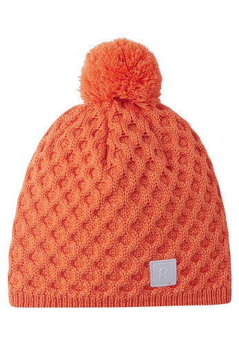 Dětská zimní čepice Reima Nyksund - True Orange
