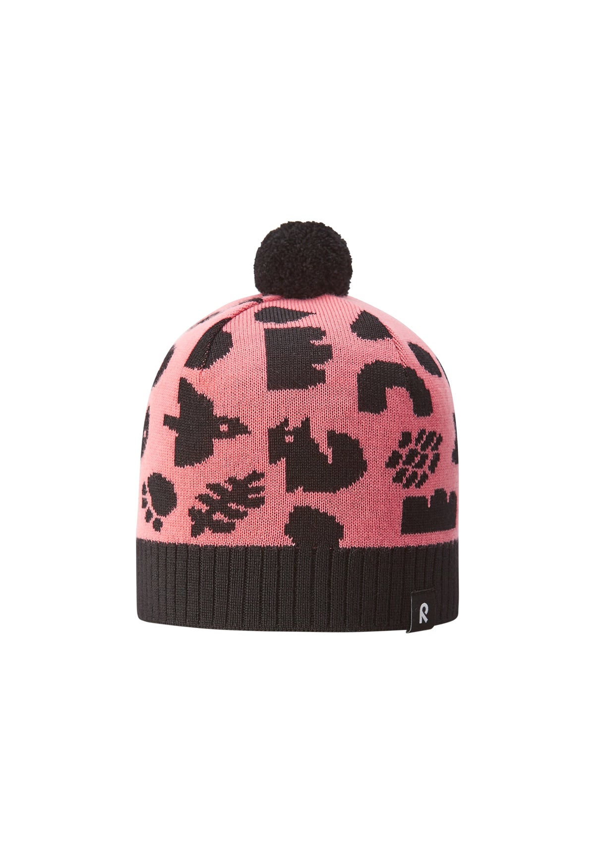 Dětská zimní čepice Reima Kuviot - Pink coral
