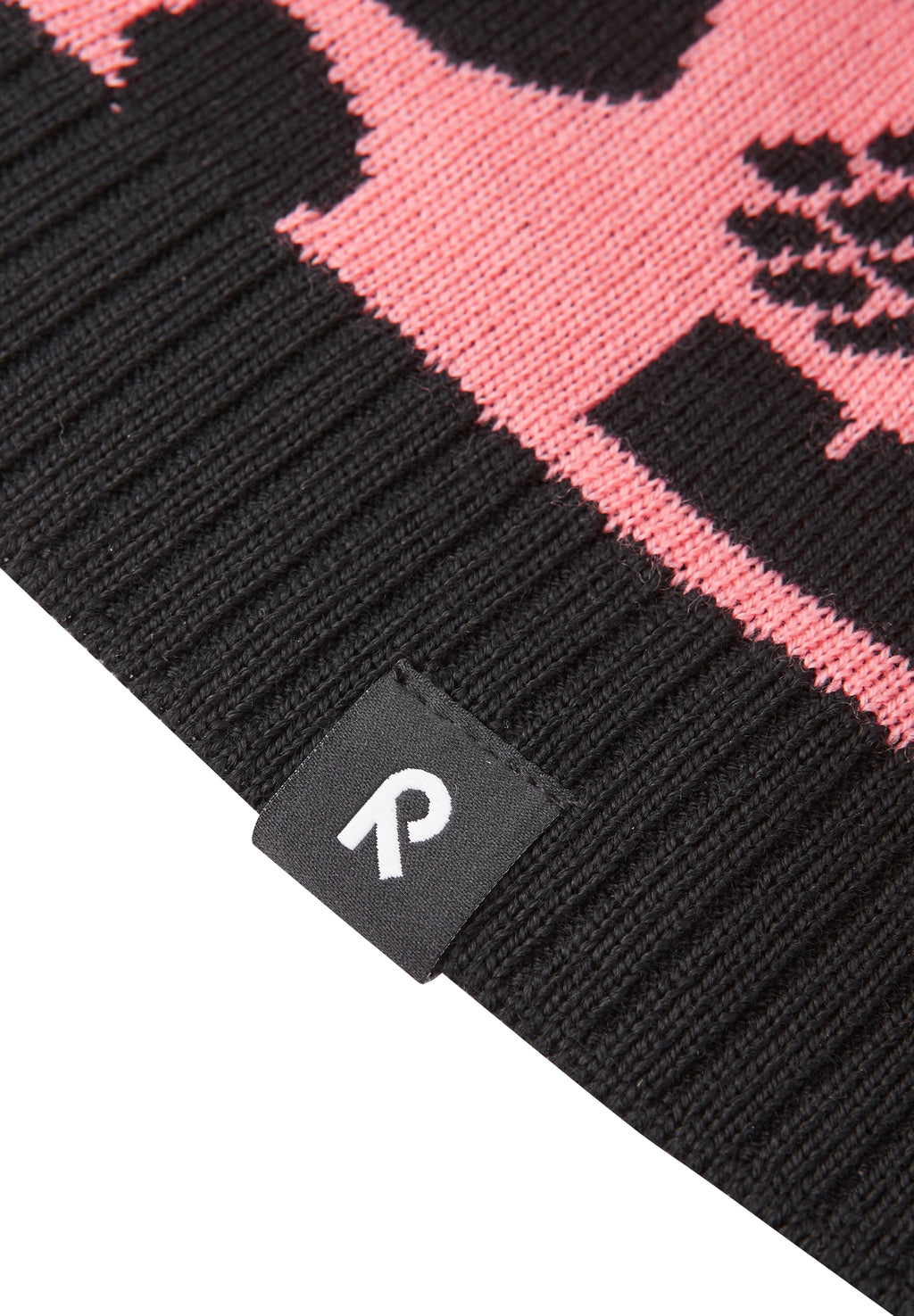 Dětská zimní čepice Reima Kuviot - Pink coral (Velikost 52-54)