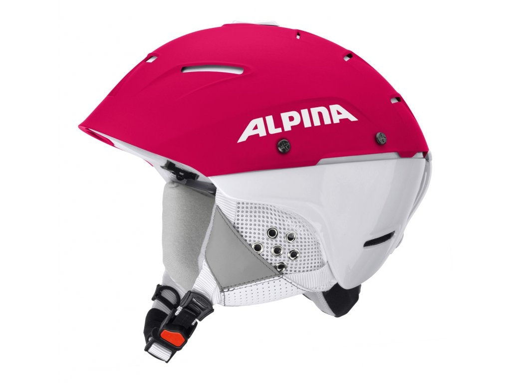 Lyžařská helma Alpina Cheos SL - Purple-white