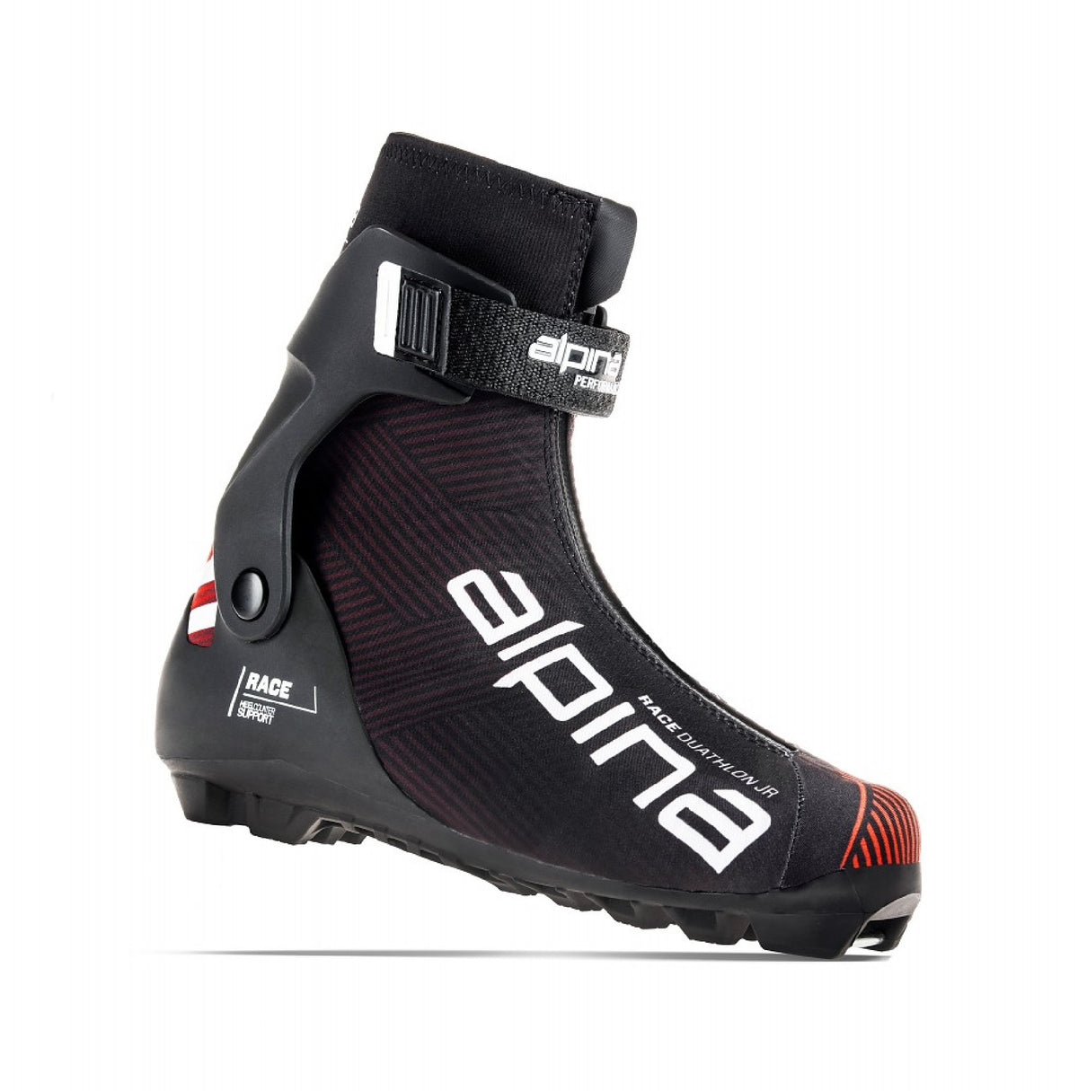 Boty na běžky Alpina RDU JR 21 duathlon - red/black/white 2022/23