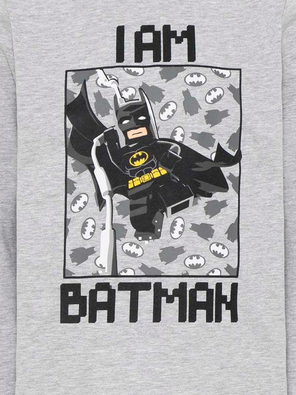Dětské triko LEGO TAYLOR 705 - Batman šedé (Velikost 134)