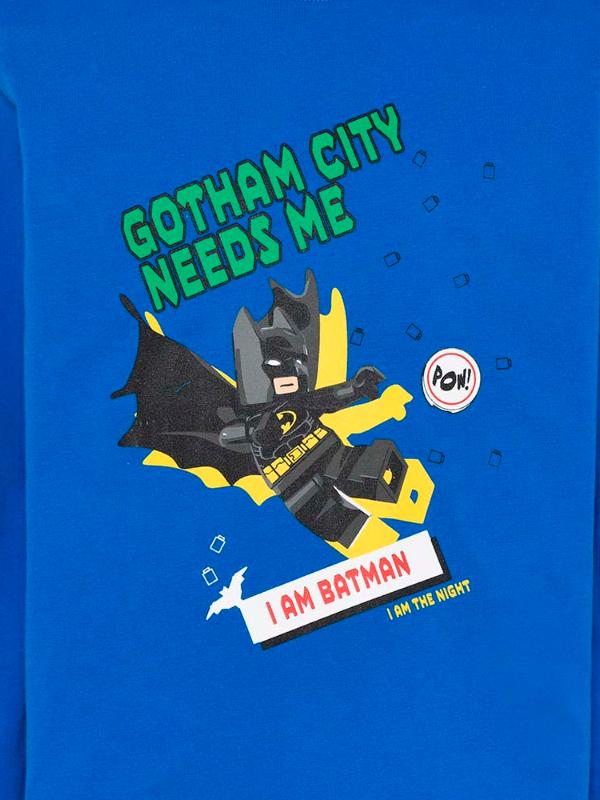 Dětské triko LEGO TAYLOR 704 - Batman modré (Velikost 128)