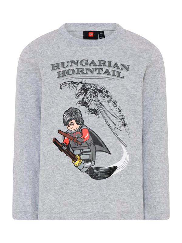 Dětské triko LEGO TAYLOR 709 - Harry Potter šedé