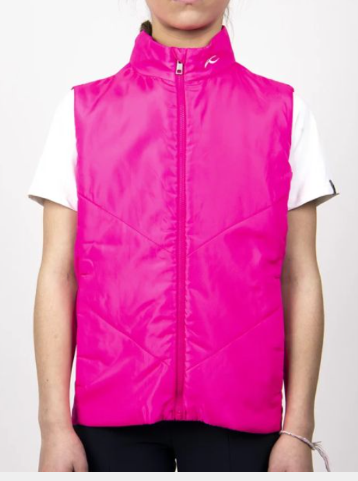 Dívčí vesta Kjus Radiation Vest Magenta/Magenta