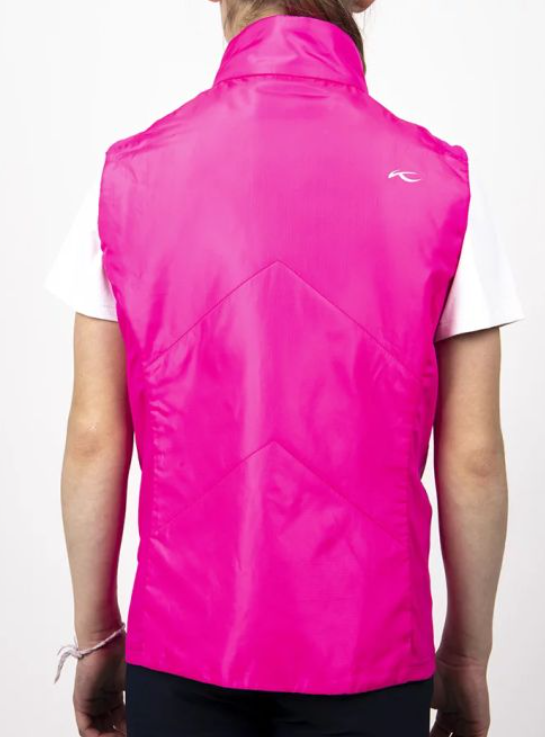 Dívčí vesta Kjus Radiation Vest Magenta/Magenta (Velikost 152)