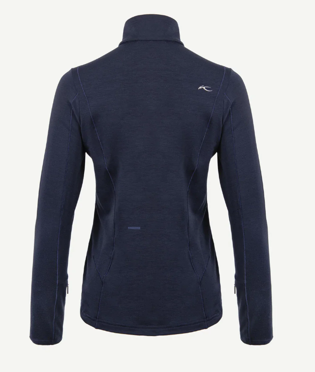 Dámská mikina Kjus Women Trace Midlayer Half-Zip Deep Space (Velikost 36)
