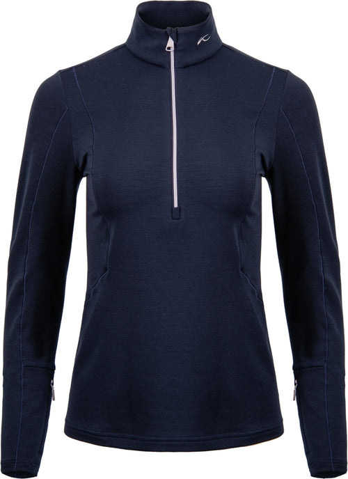 Dámská mikina Kjus Women Trace Midlayer Half-Zip Deep Space