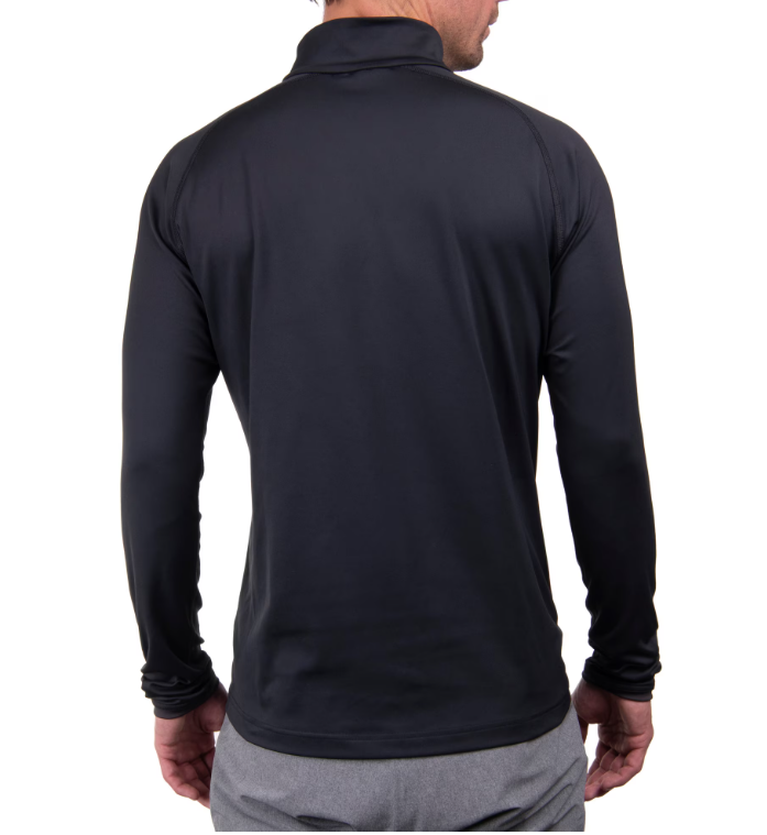 Pánská mikina Kjus Men Feel Half-Zip Black-Dark Dusk (Velikost 56)