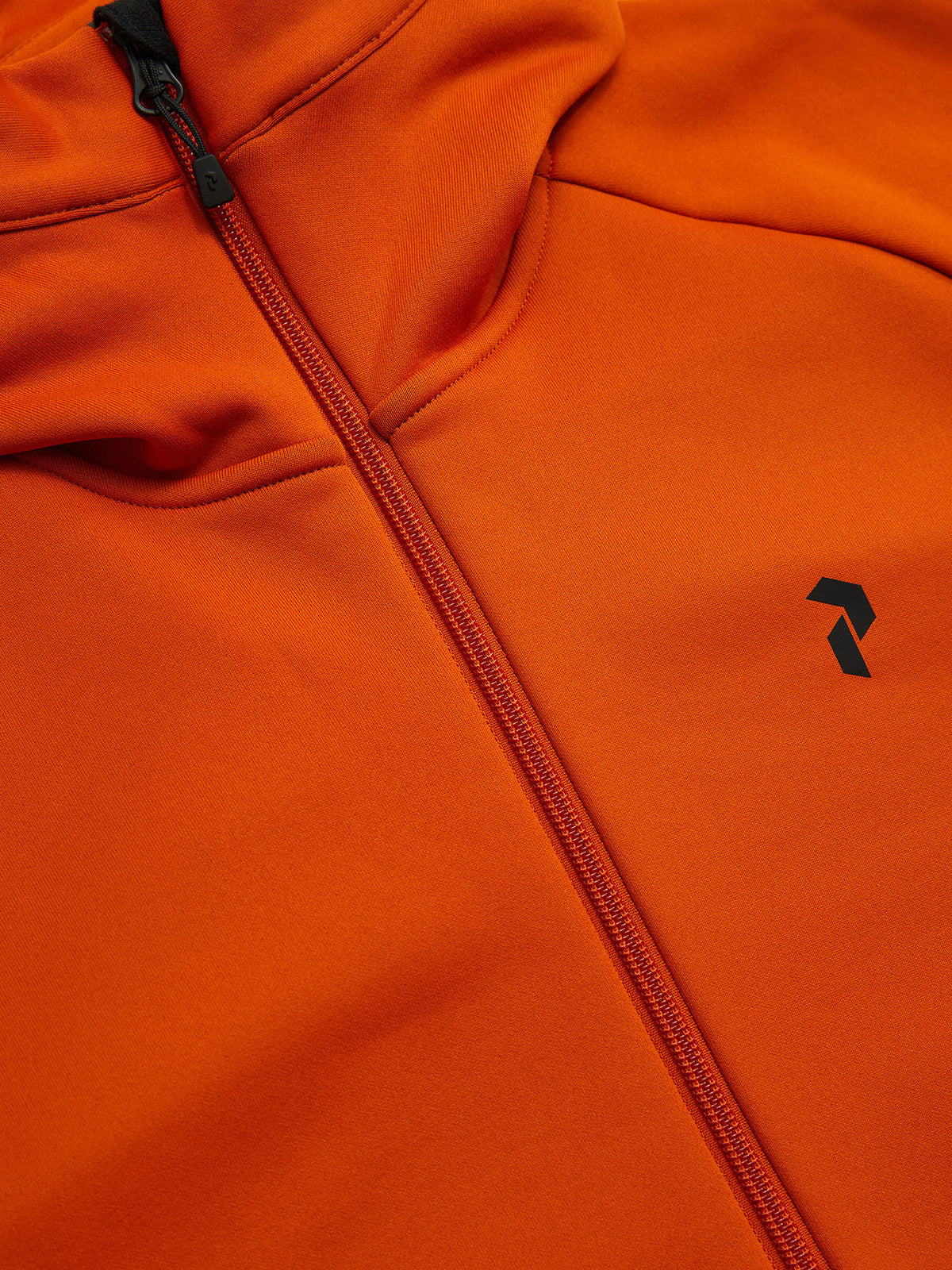 Mikina Peak Performance W RIDER ZIP HOOD GOLD FLAME/MOTION GREY