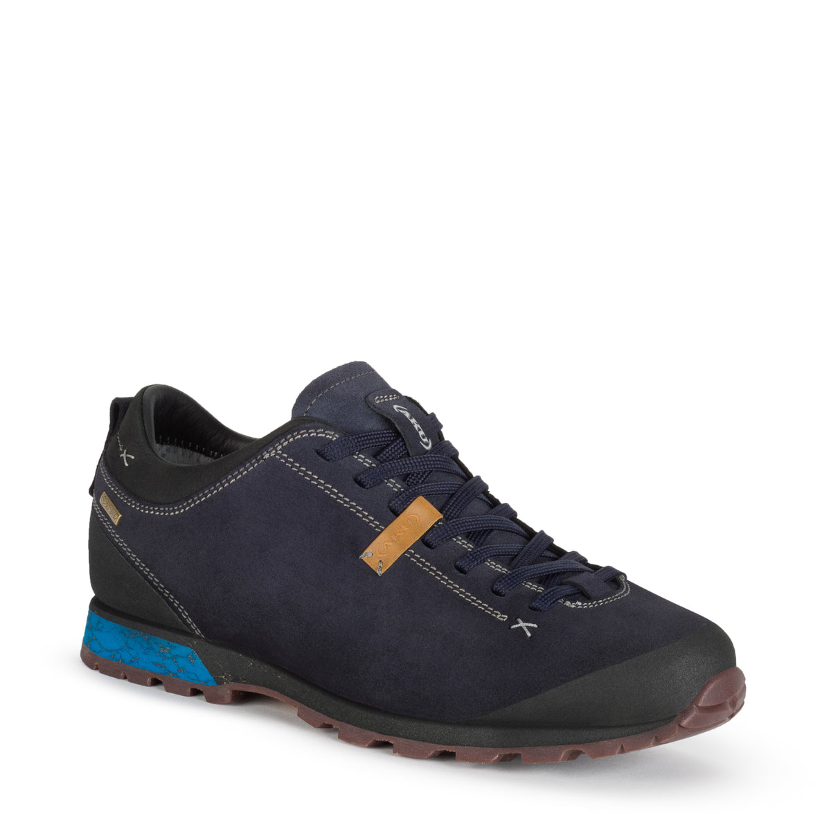 Boty AKU Bellamont Suede GTX modro / tm. modrá