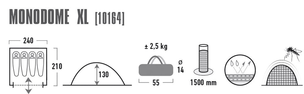 High Peak Monodome XL