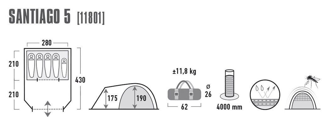 High Peak Siskin 2.0 LW