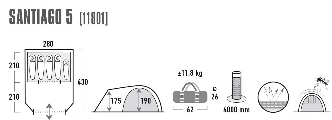 High Peak Siskin 2.0 LW