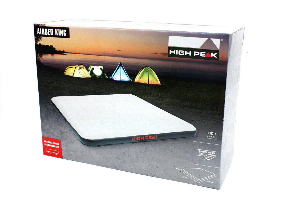 High Peak Air bed King