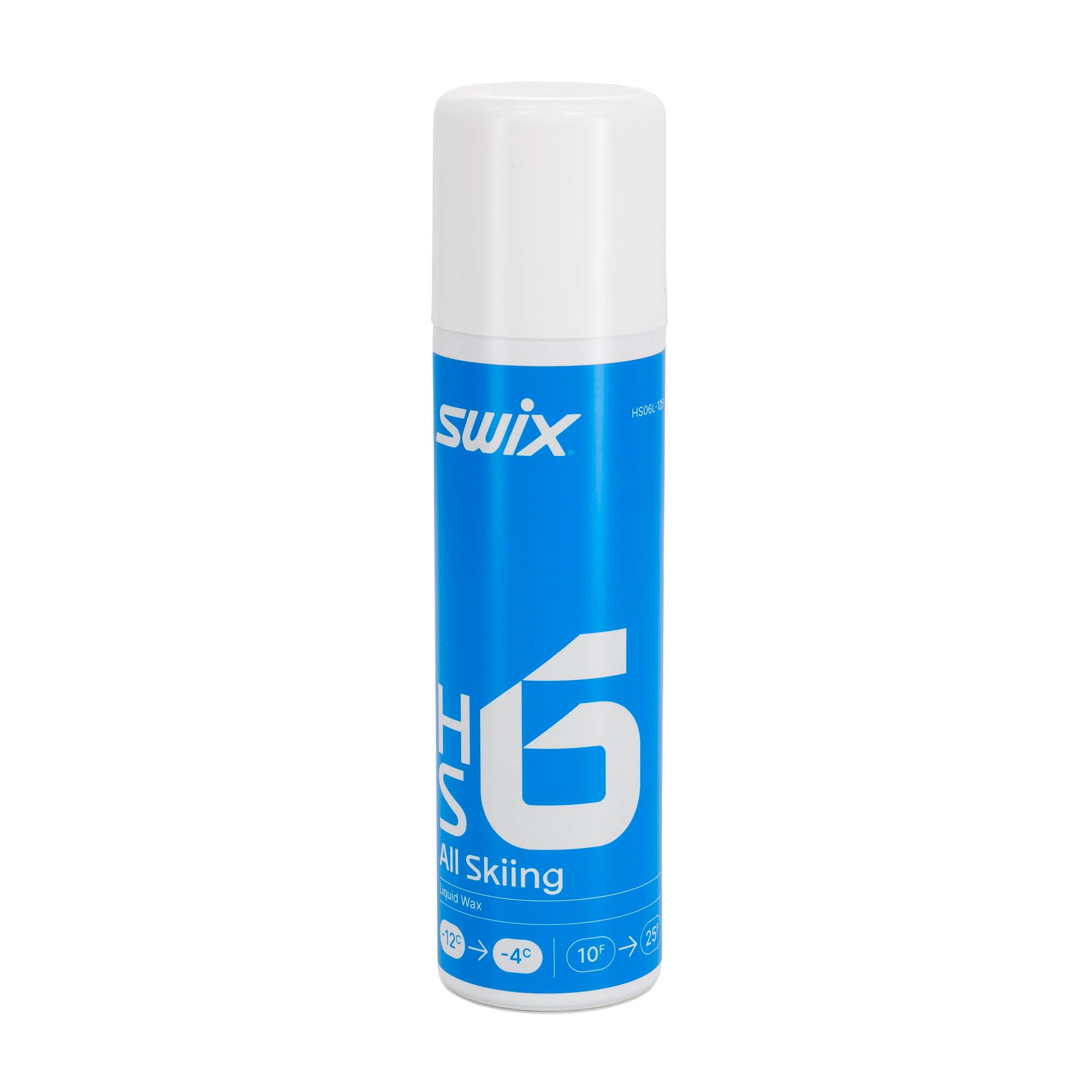 Swix HS6 Liq. Blue -4°C/-12°C, 125ml