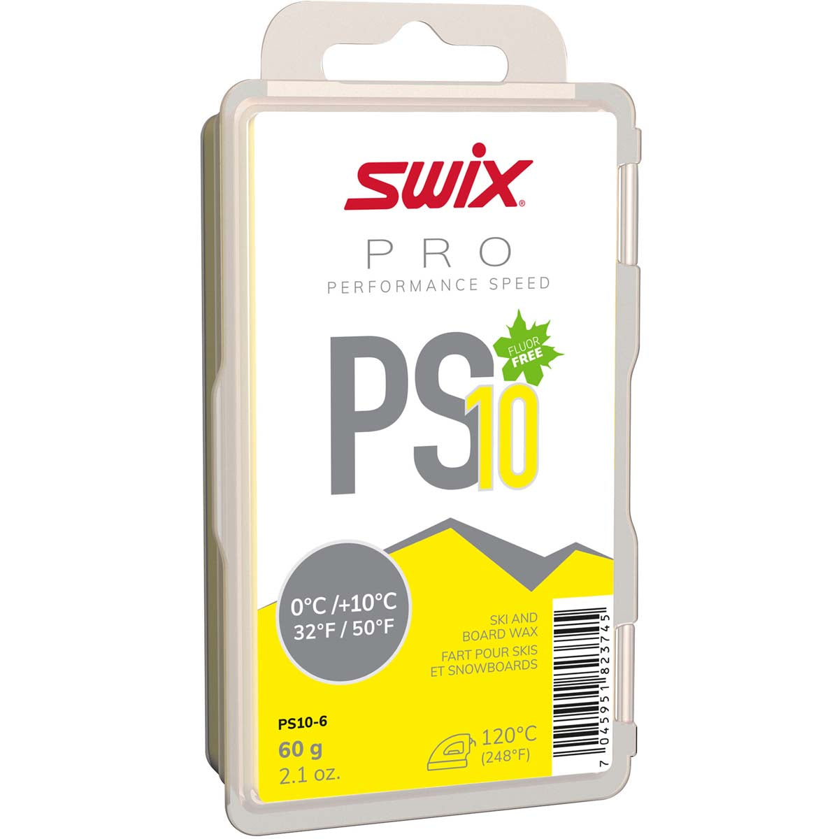 Swix PS10 Yellow 0°C/+10°C, 60g