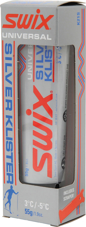 Swix K21S Universal Silver Klister -5°C to +3°C, 55g