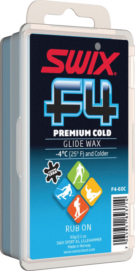 Swix Glide wax F4 Premium Cold