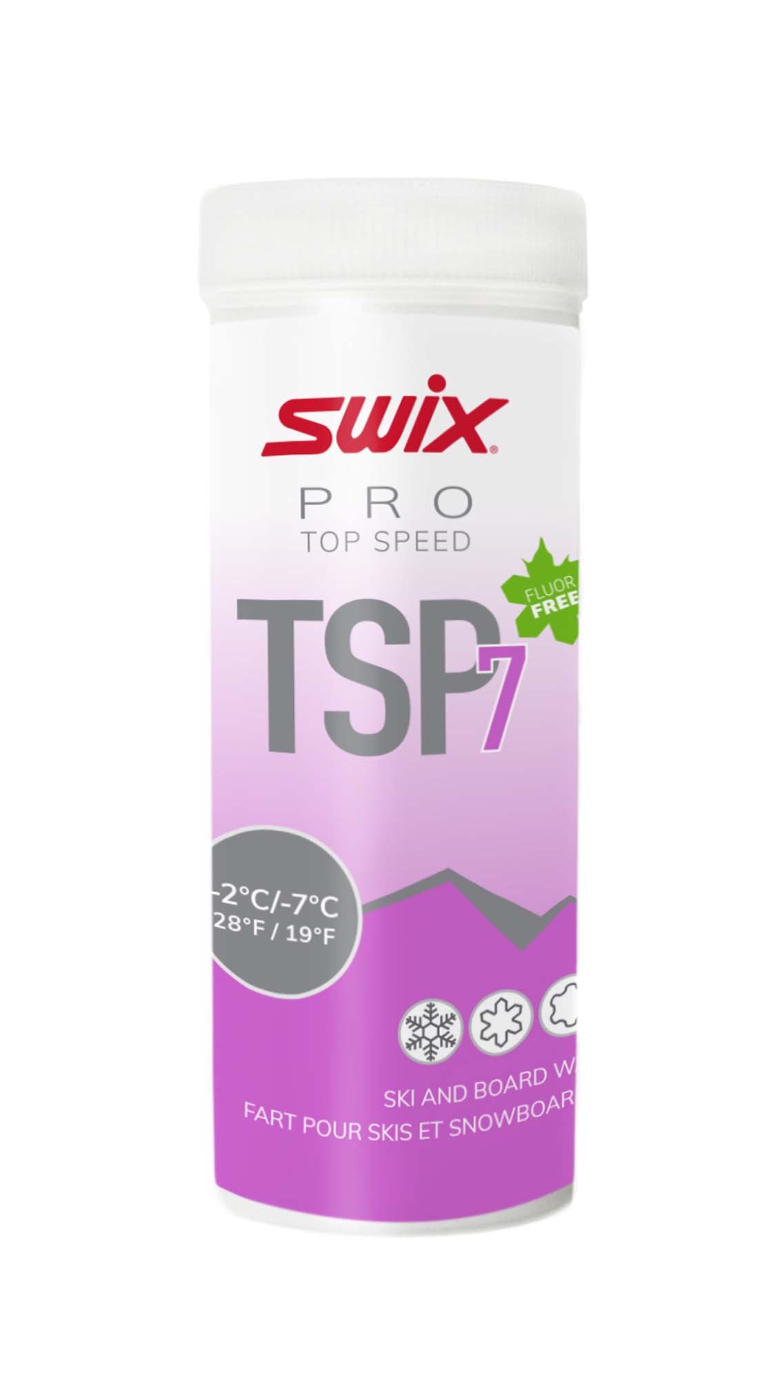 Swix TSP7 Violet -2°C/-7°C, 40g