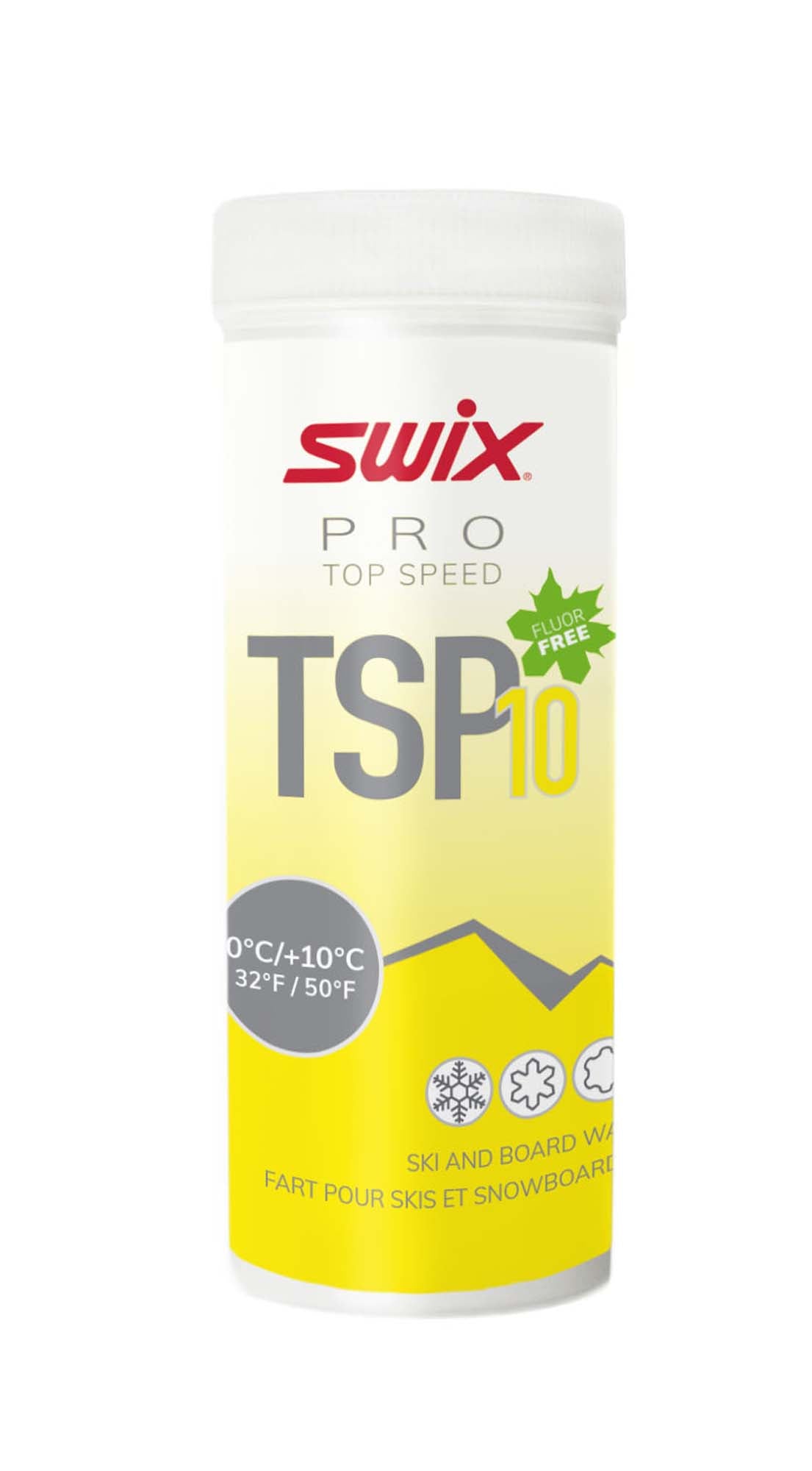 Swix TSP10 Yellow 0°C/+10°C, 40g
