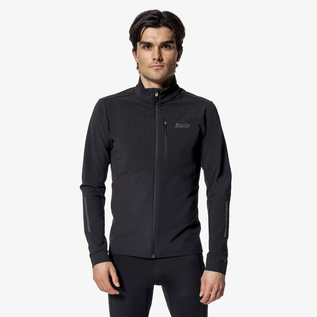 Swix Pace Hybrid Full Zip Midlayer M
