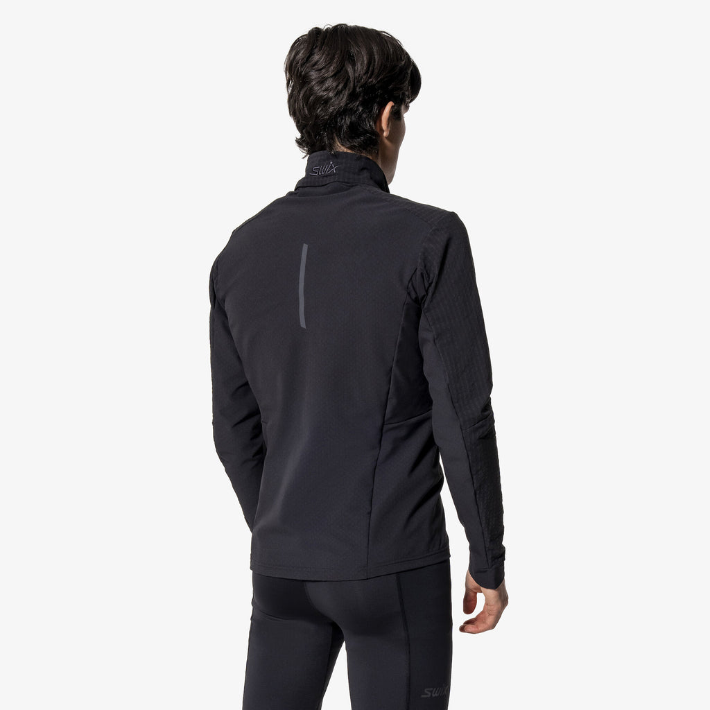 Swix Pace Hybrid Full Zip Midlayer M