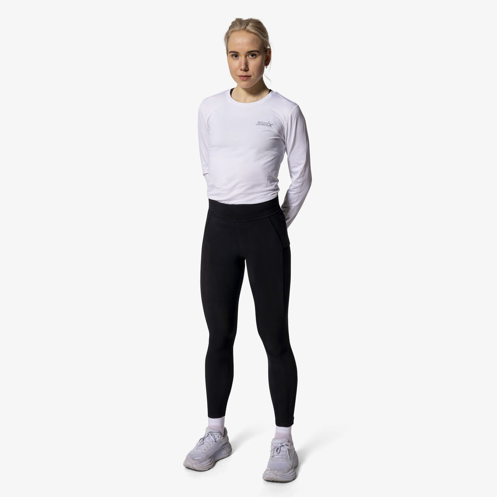 Swix Pace High Waist Warmer Tights W