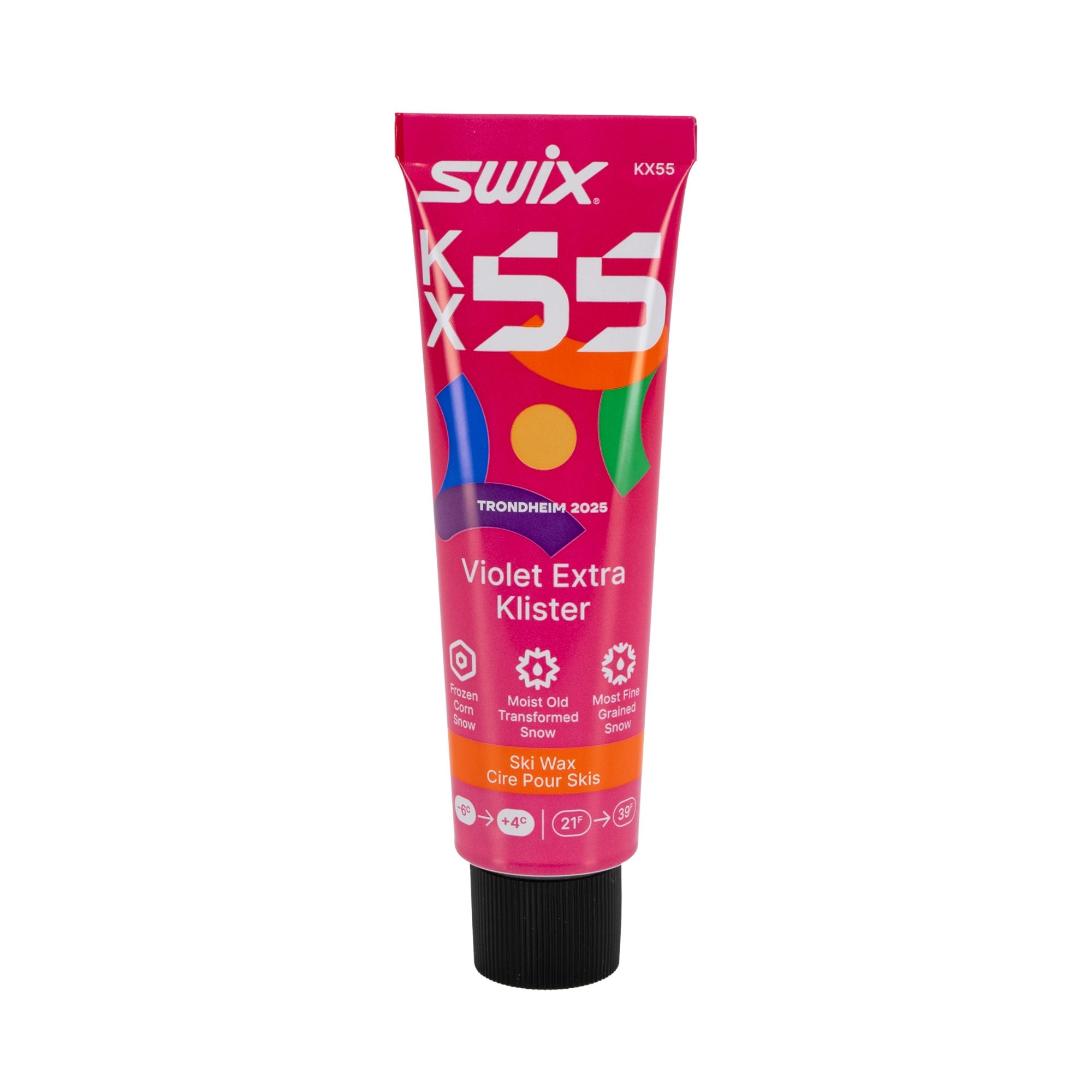 Swix KX55 Violet Extra Klister -6°C to +4°C, 55g