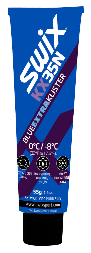 Swix KX35N Blue Extra Klister -8°C to 0°C, 55g