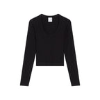 On All-Day Ribbed Long-T