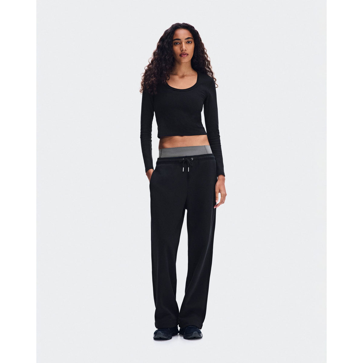 On All-Day Ribbed Long-T