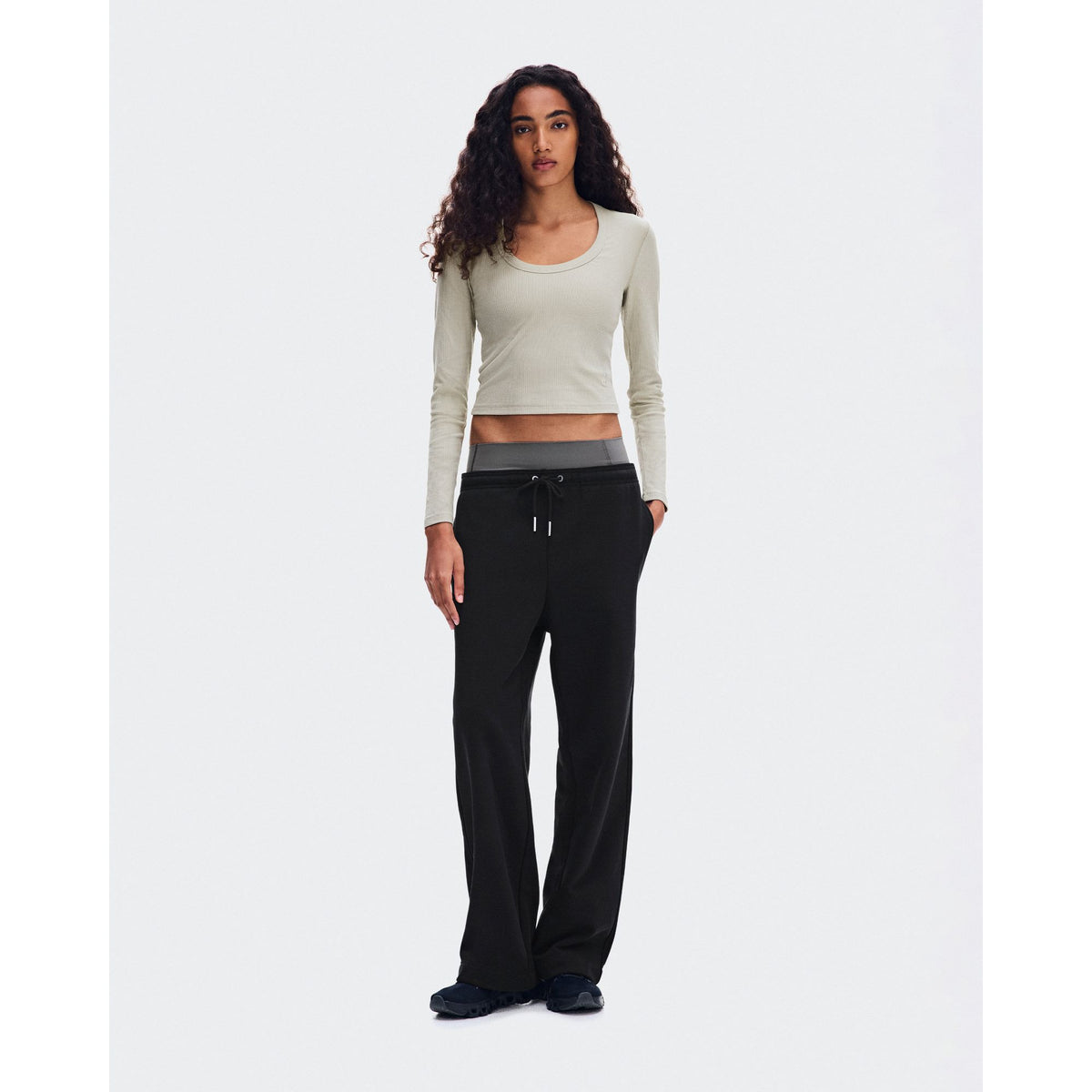 On All-Day Ribbed Long-T