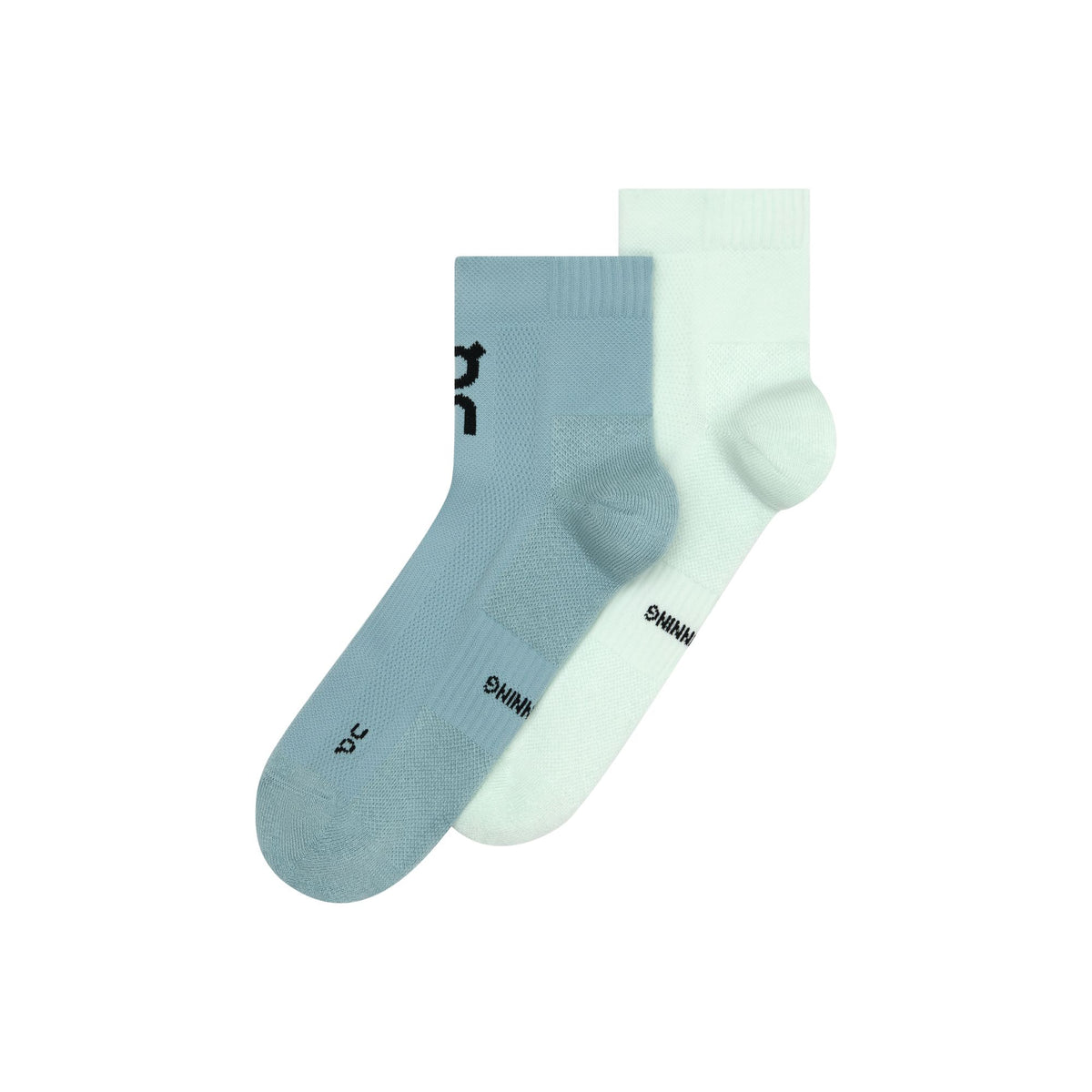 On Core Run Sock Mid 2-pack