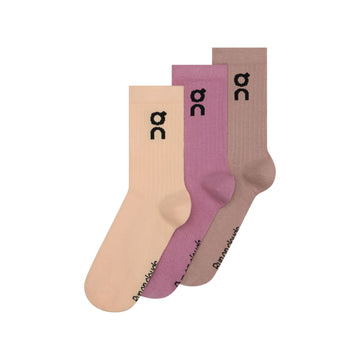 On Logo Sock High 3-pack