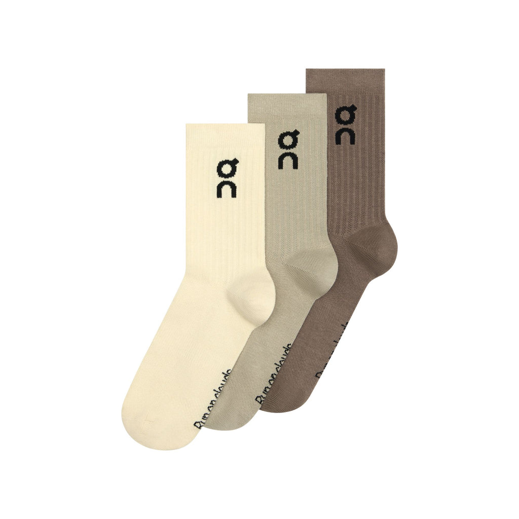 On Logo Sock High 3-pack