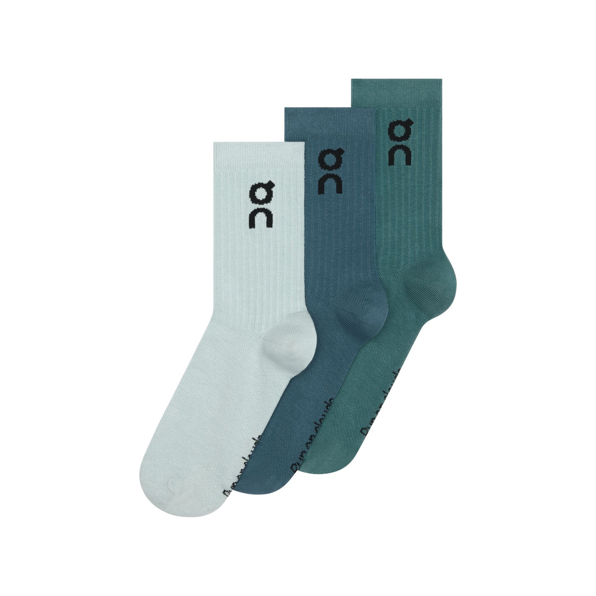 On Logo Sock High 3-pack