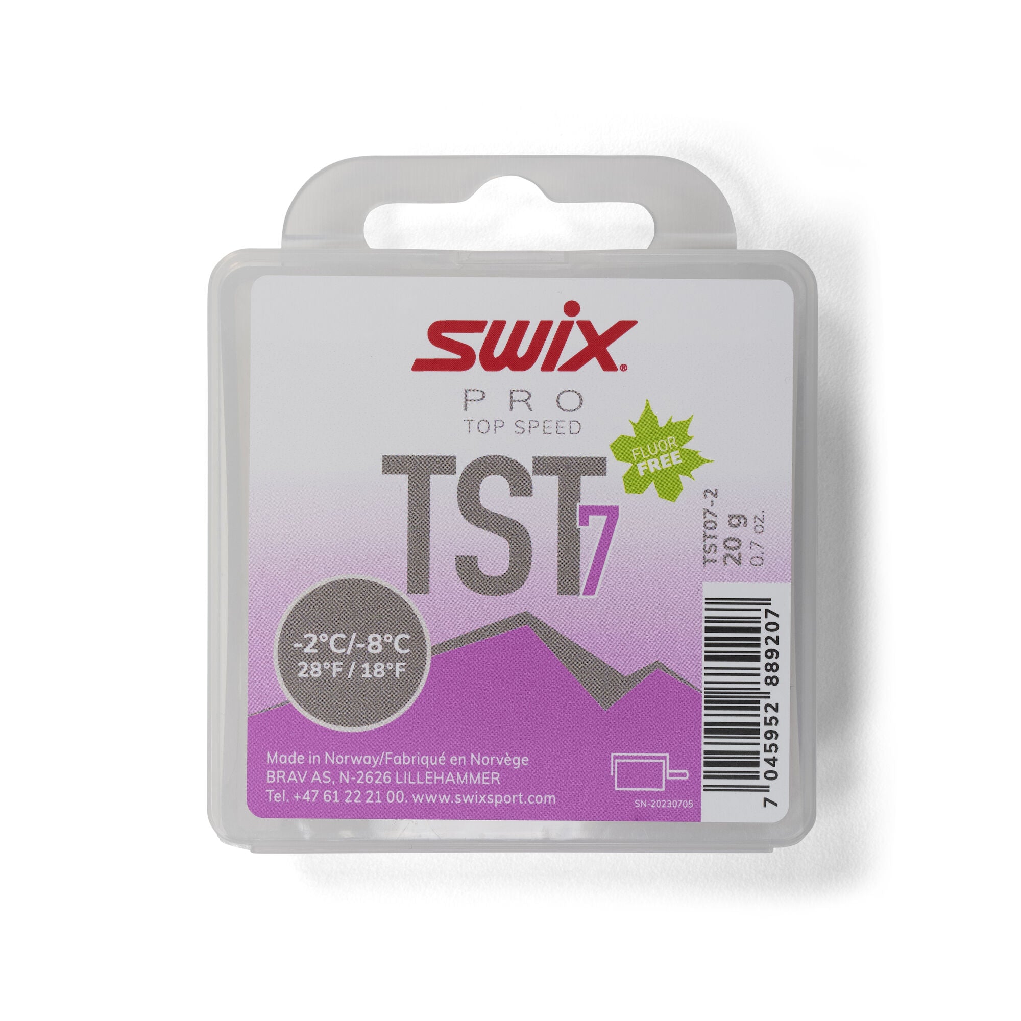 Swix TS7 Turbo Violet, -2°C/-7°C, 20g