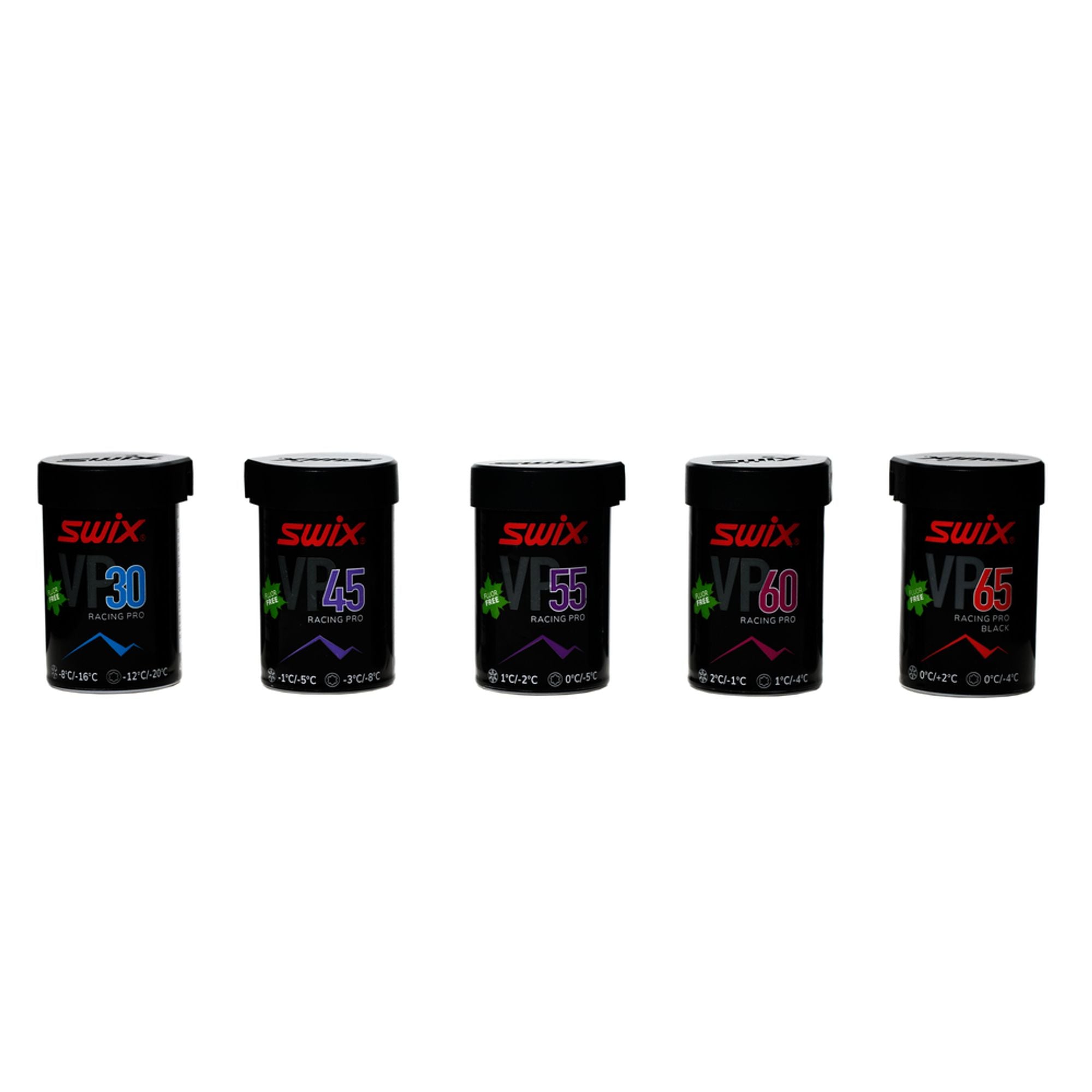 Swix VP65 Pro Black/Red 0°C to +2°C, 43g
