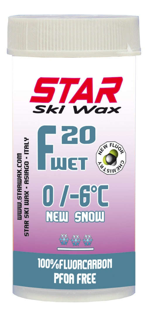 Star Ski Wax F20 Fluor Powder 30g