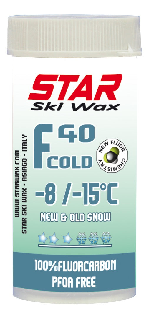 Star Ski Wax F40 Fluor Powder 30g