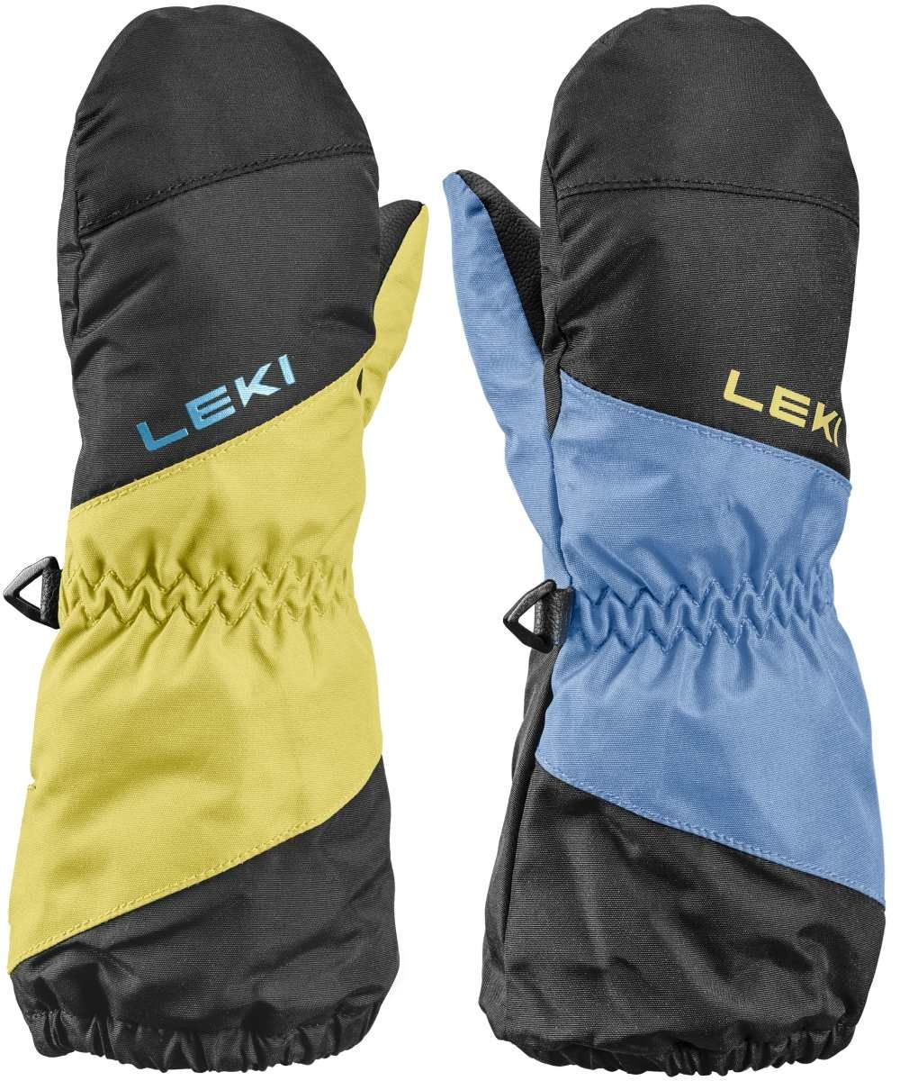 Leki Little Swtch Zero Mitt Long, black-light blue-light yellow, 1.0 – obrázek 1