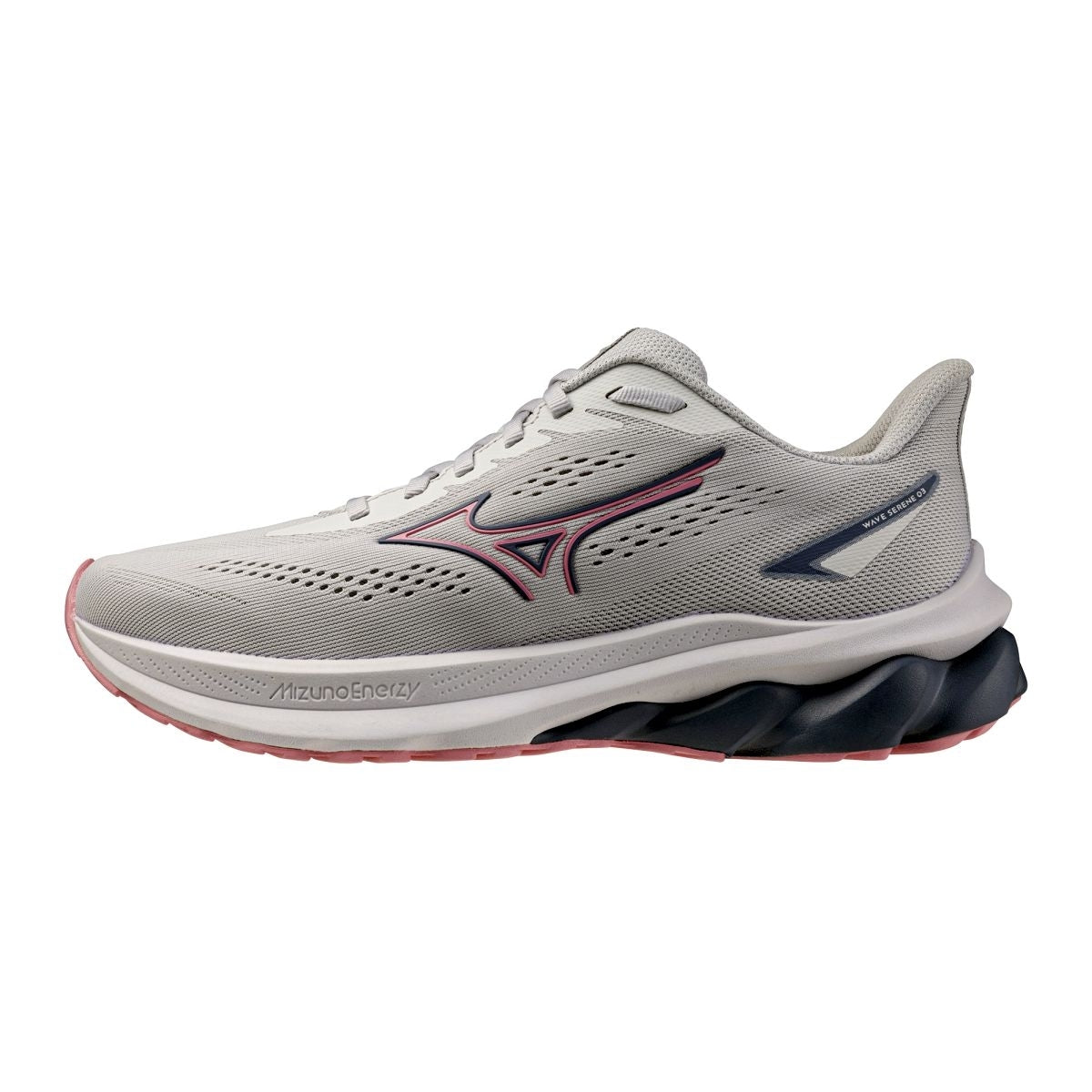 Mizuno WAVE SERENE 3 / Lilac Hint/Pink Drink/Wild Wind / 36.5/4.0 – obrázek 1